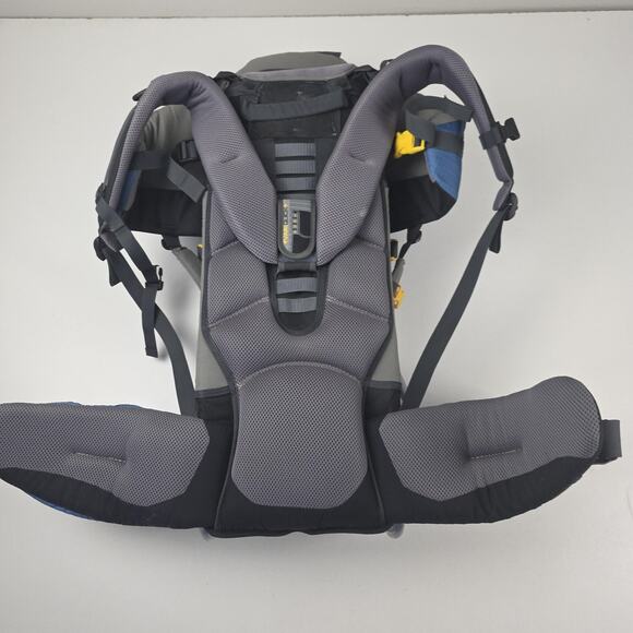 Deuter Kid Comfort II Child Carrier Hiking Backpack H2O Variflex VariQuick Blue - Picture 6 of 16